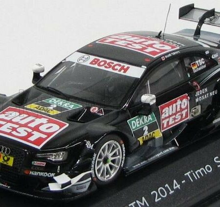 SPARK-MODEL 1/43 AUDI | A5 RS5 TEAM AUDI SPORT PHOENIX N 2 SEASON DTM 2014 TIMO SCHEIDER | BLACK GREY