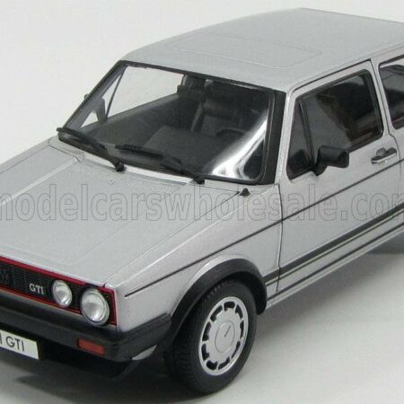 WELLY 1/18 VOLKSWAGEN | GOLF I GTI PIRELLI 2-DOOR 1983 | SILVER