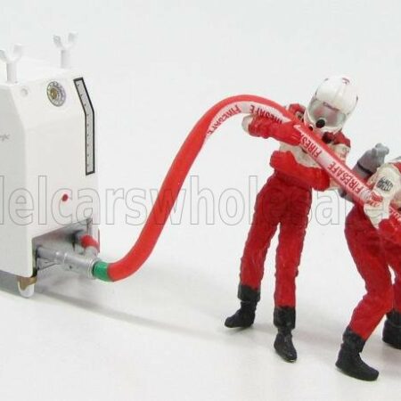 MINICHAMPS 1/43 FIGURES | F1 PIT-STOP TOYOTA 2002 RIFORNIMENTO - FIGURES | WHITE RED