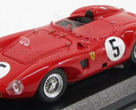 ART-MODEL 1/43 FERRARI | 625 LM SPIDER N 5 ROAD AMERICA ELKHART LAKE 1962 GERBER - BRIDGE | RED