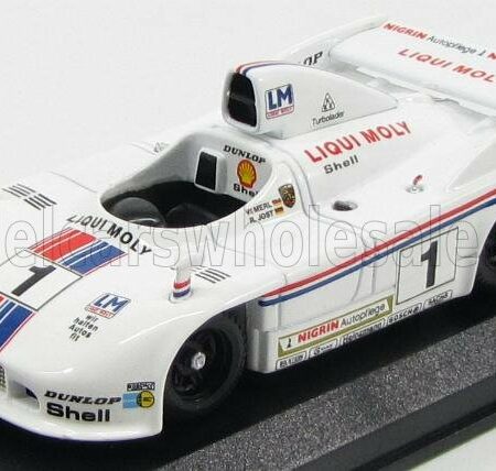 BEST-MODEL 1/43 PORSCHE | 908/04 SPIDER N 1 WINNER BRANDS HATCH 1979 JOST - MERL | WHITE