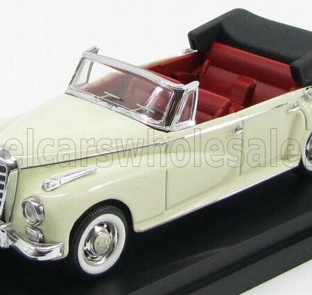 RIO-MODELS 1/43 MERCEDES BENZ | 300D CABRIOLET 1958 | WHITE