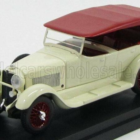 RIO-MODELS 1/43 MERCEDES BENZ | 11-40 CABRIOLET CLOSED 1924 | WHITE RED