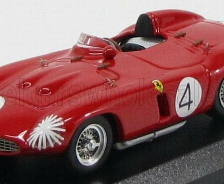 ART-MODEL 1/43 FERRARI | 750 MONZA SPIDER N 4 TOURIST TROPHY 1955 CASTELLOTTI - TARUFFI | RED