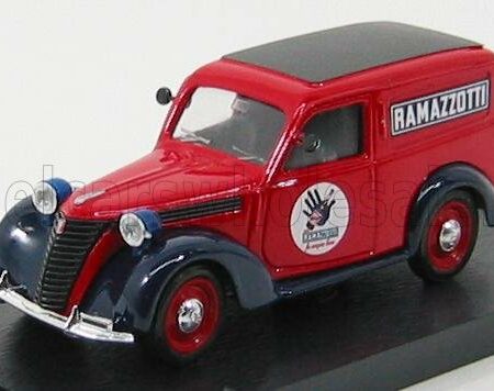 BRUMM 1/43 FIAT | 1100E VAN RAMAZZOTTI 1950 | RED BLUE