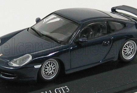 MINICHAMPS 1/43 PORSCHE | 911 996 GT3 COUPE 1999 | BLUE MET