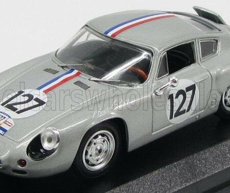 BEST-MODEL 1/43 PORSCHE | ABARTH COUPE N 127 TOUR DE FRANCE 1961 BOUCHET - AURY | SILVER