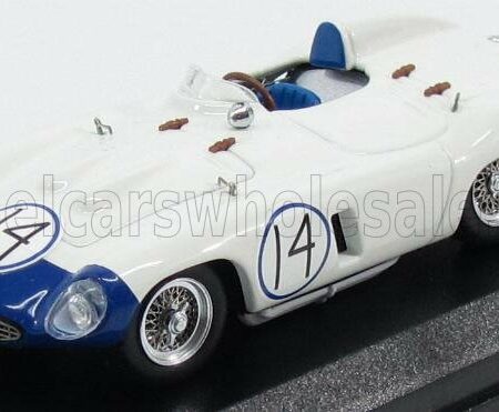 ART-MODEL 1/43 FERRARI | 857 S SPIDER N 14 CUBA 1957 P.HILL | WHITE BLUE