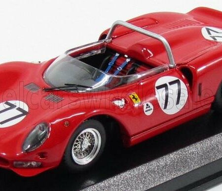 BEST-MODEL 1/43 FERRARI | 330 P2 SPIDER N 77 DAYTONA 1965 SURTEES - RODRIGUEZ | RED