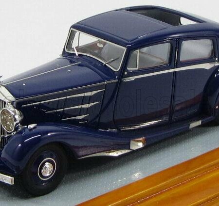 ILARIO-MODEL 1/43 ROLLS ROYCE | PIII 3BT85 SEDANCA DE VILLE HOOPER OPEN ROOF 1937 | BLUE