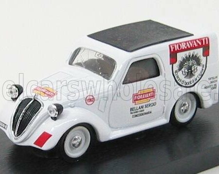 BRUMM 1/43 FIAT | 500B VAN FIORAVANTI 1950 | WHITE