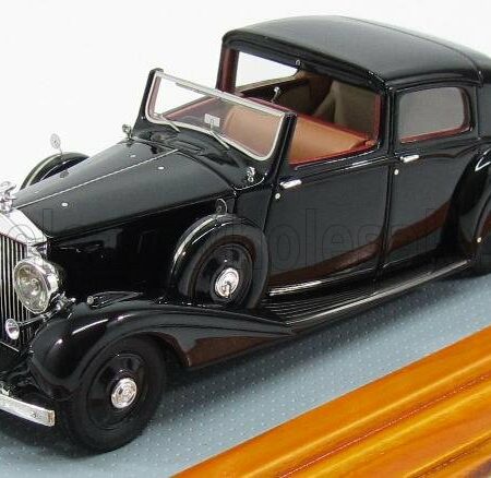 ILARIO-MODEL 1/43 ROLLS ROYCE | PIII 3CP130 SEDANCA DE VILLE HOOPER SEMICONVERTIBLE 1937 | BLACK