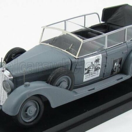 RIO-MODELS 1/43 MERCEDES BENZ | 770K CABRIOLET 1936 - EX PERSONAL CAR HERMANN GOERING | MILITARY GREY