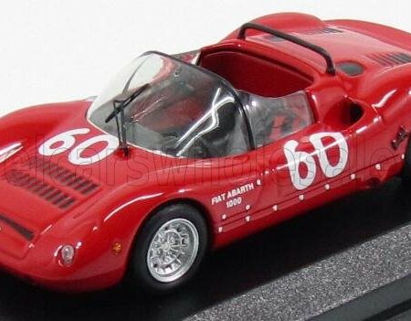 BEST-MODEL 1/43 FIAT | ABARTH SP 1000 SPIDER N 60 MONZA 1968 PAL JOE - BOTALLA | RED