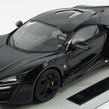 TOPMARQUES 1/18 LYKAN | HIPERSPORT 2012 | BLACK