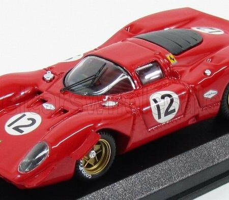 BEST-MODEL 1/43 FERRARI | 312P COUPE N 12 BRIDGEHAMPTON 1969 P.RODRIGUEZ | RED