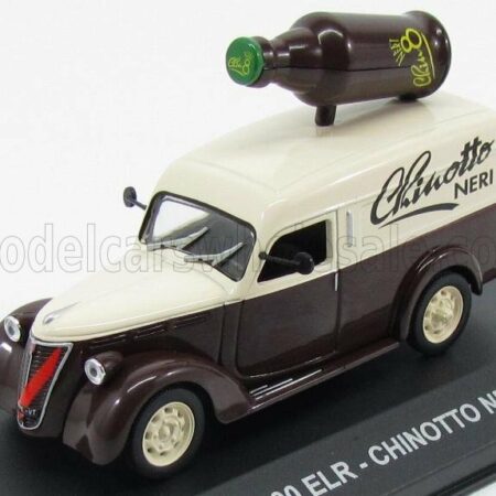 EDICOLA 1/43 FIAT | 1100 ELR VAN 1951 - CHINOTTO NERI | BROWN IVORY