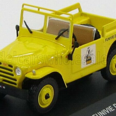 EDICOLA 1/43 FIAT | CAMPAGNOLA FUNIVIE DEL MONTE BIANCO 1963 | YELLOW