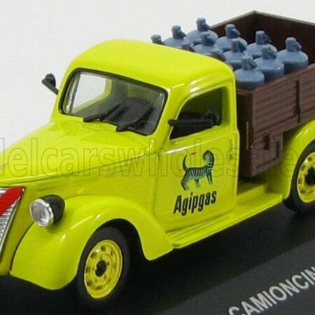 EDICOLA 1/43 FIAT | 1100 ELR CAMIONCINO PICK-UP AGIPGAS 1954 | YELLOW BROWN