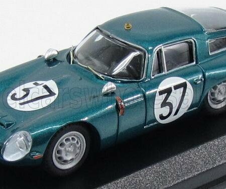 BEST-MODEL 1/43 ALFA ROMEO | TZ1 N 37 TEST 24h LE MANS 1964 BUSSINELLO - BISCALDI | GREEN