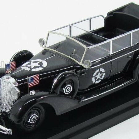 RIO-MODELS 1/43 MERCEDES BENZ | 770K SPIDER DACHAU MAY 1945 | BLACK