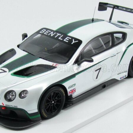 TRUESCALE 1/18 BENTLEY | CONTINENTAL GT3 GOODWOOD FESTIVAL OF SPEED 2013 | WHITE GREEN