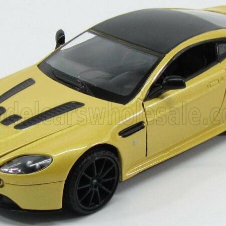 MOTOR-MAX 1/24 ASTON MARTIN | V12 VANTAGE S 2010 | YELLOW MET