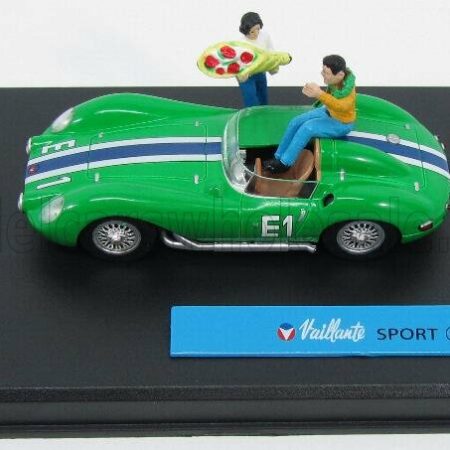 EDICOLA 1/43 VAILLANT | E1 SPORT SPIDER - WITH FIGURES | GREEN