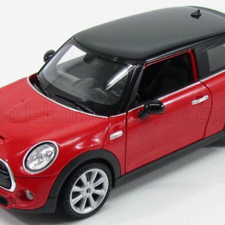 WELLY 1/24 MINI | COOPER HATCH 2-DOOR 2015 | RED