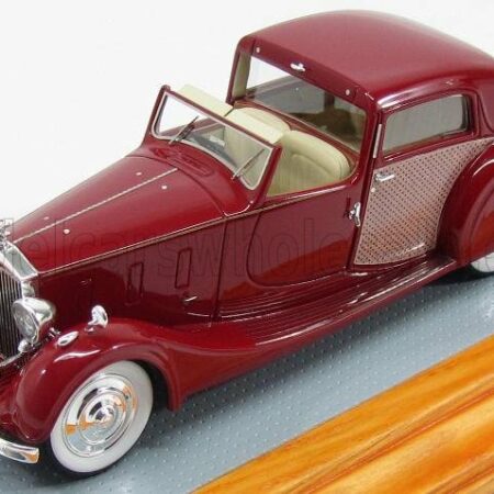 ILARIO-MODEL 1/43 ROLLS ROYCE | PIII 3CM61 SEDANCA DE VILLE PARK WARD SEMICONVERTIBLE 1937 | RED