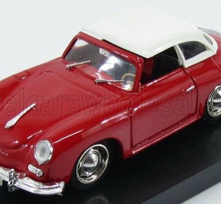 BRUMM 1/43 PORSCHE | 356 HARD TOP 1952 | RED WHITE