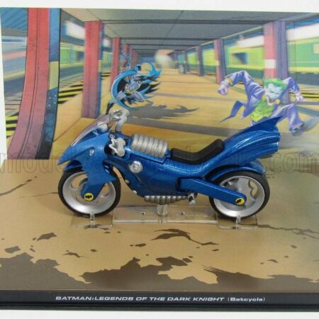 EDICOLA 1/18 BATMAN | BATCYCLE - LEGEND OF THE DARK KNIGHT | BLUE MET