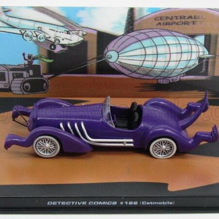 EDICOLA 1/43 BATMAN | CATMOBILE - DETECTIVE COMICS 122 CATWOMAN | MATT VIOLET