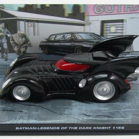 EDICOLA 1/43 BATMAN | BATMOBILE - LEGEND OF THE DARK KNIGHT 56 | BLACK MET