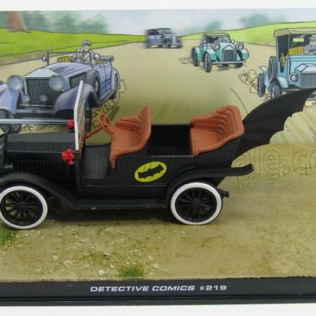 EDICOLA 1/43 BATMAN | BATMOBILE - DETECTIVE COMICS 219 | MATT BLACK