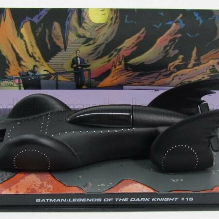 EDICOLA 1/43 BATMAN | BATMOBILE - LEGEND OF THE DARK KNIGHT 15 | MATT BLACK