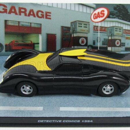 EDICOLA 1/43 BATMAN | BATMOBILE - DETECTIVE COMICS 394 | BLACK MET YELLOW