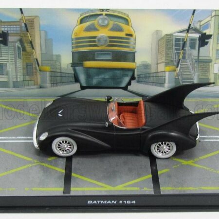 EDICOLA 1/43 BATMAN | BATMOBILE - BATMAN 164 | MATT BLACK