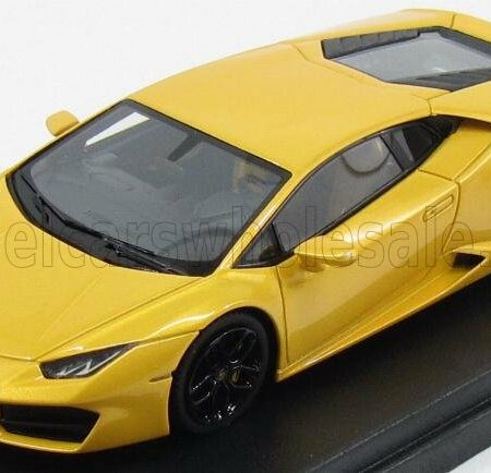 LOOKSMART 1/43 LAMBORGHINI | HURACAN LP580-2 2015 | GIALLO MIDAS - YELLOW MET