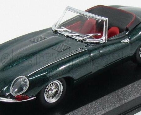 BEST-MODEL 1/43 JAGUAR | E-TYPE SPIDER 1961 - PERSONAL CAR ADRIANO CELENTANO CANTAGIRO 1962 | GREEN MET