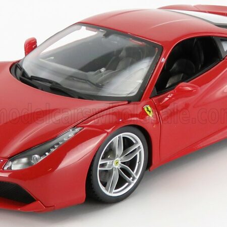 BURAGO 1/18 FERRARI | 488 GTB COUPE 2015 | RED