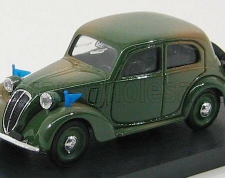 BRUMM 1/43 FIAT | 508C 1100  BERLINA FORZE ARMATE 1937-39 | MILITARY GREEN