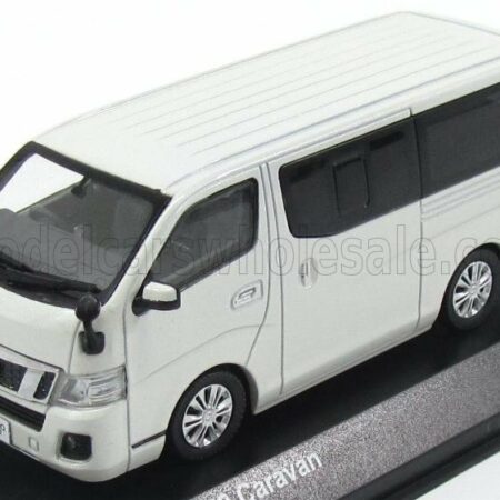 KYOSHO 1/43 NISSAN | NV350 MINIBUS CARAVAN 2012 | BRILLANT WHITE PEARL MET