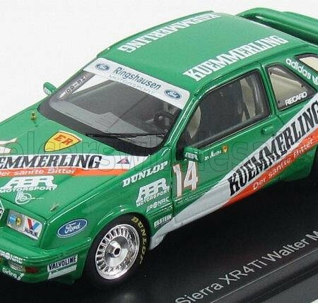 NEO SCALE MODELS 1/43 FORD ENGLAND | SIERRA XR4Ti TEAM RINGSHAUSEN MOTORSPORT N 14 SEASON DTM 1987 W.MERTES | GREEN