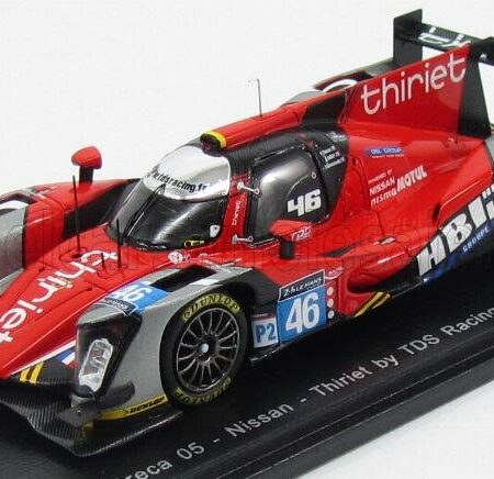 SPARK-MODEL 1/43 ORECA | 05 NISSAN TEAM THIRIET BY TDS RACING N 46 24h LE MANS 2015  P.THIRIET - L.BADEY - T.GOMMEDY | RED WHITE