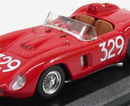 ART-MODEL 1/43 FERRARI | 500TR SPIDER ch.0608 N 329 GIRO DI SICILIA 1957 G.MUNARON | RED