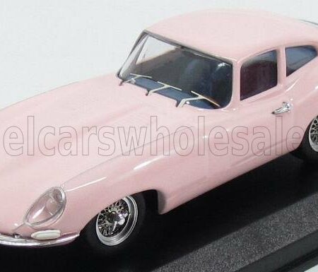 BEST-MODEL 1/43 JAGUAR | E-TYPE COUPE 1961 - PERSONAL CAR RITA PAVONE | PINK