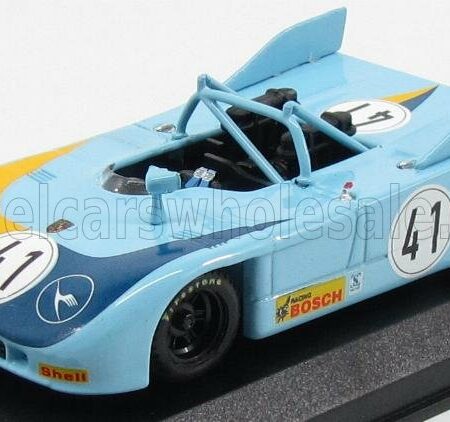 BEST-MODEL 1/43 PORSCHE | 908/03 N 41 2nd NURBURGRING INTERSERIE 1972 R.JOST | LIGHT BLUE