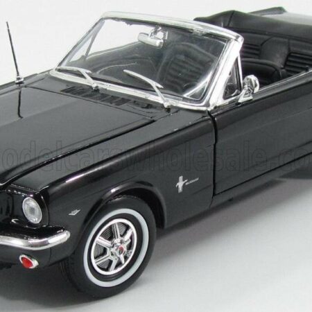 WELLY 1/18 FORD USA | MUSTANG CABRIOLET 1964 | BLACK