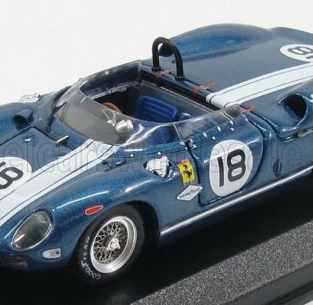 ART-MODEL 1/43 FERRARI | 275P COUPE Ch.0812 N 18 BRIDGEHAMPTON 1965 M.ANDRETTI | BLUE MET